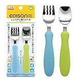 フォーク&スプーン 14cm 1.5歳~ / キウイ&スカイ ステンレス