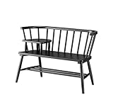 カフェ ベンチ 家具 インテリア シンプル おしゃれ BFC-7010BC 朝日木材加工 (ブラック)