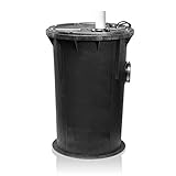 Blue Angel Pumps 08888-BLU1 18 x 30 Poly-Structural Foam Basin with Anti-Flotation Rim, 2/2 Lid, 4 S