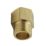 Homyl 真鍮バーブカプラコネクタ　真ちゅう　黄銅のコネクタ　全15タイプ - タイプ４