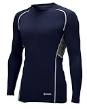 KR:47073 長袖アンダーレイヤーシャツ[3L 11: ネイビー]