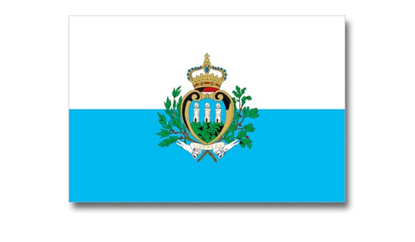 Amazon 世界の国旗ポストカードシリーズ ヨーロッパ サンマリノ共和国 Flags Of The World Post Card Republic Of San Marino ポストカード 絵柄付はがき 文房具 オフィス用品
