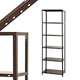 スマートラック NSTR-746 幅70×奥行40×高さ210cm 6段 ブラウン 40㎏/段