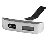 吊り図り デジタルはかり 計量器 携帯式デジタル スケール ステンレス仕上げ 最大50kgまで量れる 吊り下げ式アウトドア ホームに最適の秤 便利 軽量