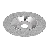 uxcell　ダイヤモンド切削ディスク　研磨　100mm直径　被覆ダイヤモンド　セラミックガラス用