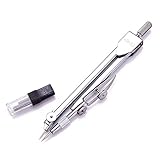 function-ruler最新メタル図面製図ツール数学学校Compasses Set with鉛筆Refillひな形学生教育ツールSupplies