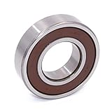 日本精工 NSK ベアリング 深溝玉軸受 両側接触ゴムシール形 (6201DDU 内径 12mm 外径 32mm 幅 10mm)