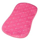 Bibetta ビベッタ 防水くるくるオムツ替えマット ビベッタ・マット PinkBubbles ピンクバブル