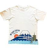 [JAPONESQUE] 和柄 Tシャツ 富士山Tシャツ 和柄Tシャツ 富士Tシャツ Mt Fuji ふじさん Tシャツ Tシャツ富士
