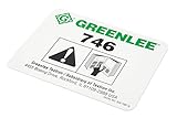 Greenlee 07087 Decal Indent, 1-Pack [並行輸入品]