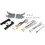 2DIN オーディオ/ナビ取付キット NK-D740D ダイハツ LA650S LA660S 新型タント 適合 小型バックカメラアダプター付属 ステリモ対応/車速信号用コネクター付 NKK-D74D同一適合商品