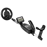 SHUOGOU 高感度金属探知機 調節可能なステム 大型液晶搭載 危険物紛失物検索 、 すべての金属の検出 深さ検出 トレジャーハンター，簡単操作 持ち運び簡単 MD3500