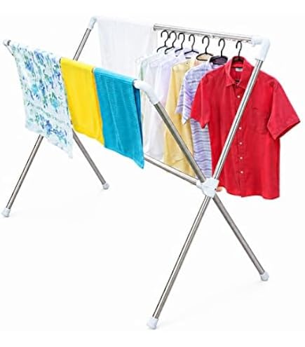 Amazon.co.jp : 新英 物干し X型 伸縮布団干し 87-140cm (Sサイズ