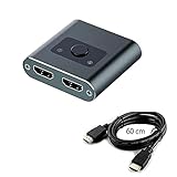 HDMI切替器 4K60HZ アップグレード安定版 hdmi セレクター 双方向 hdmi 切り替え REESOUL 双方向 2入力1出力/