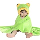 激カワ!!!癒される!!!可愛い子に可愛いバスローブ　お子様にピッタリ 出産祝い 贈り物 にも (カエル)