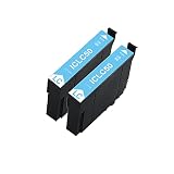 エプソン用IC50インク ICLC50 互換インク ライトシアン 増量版 2本セット ICLC50インク ICチップ残量表示検知機能付き IC50 50L互換 インク カートリッジ 対応機種：EP-301 EP-302 EP-702A EP-703A EP-704A EP-705A EP-774A EP-801A EP-802A EP-803A EP-803AW EP-804A など