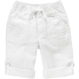ジンボリー GYMBOREE/ ロールアップパンツ ホワイト ボトムスショートパンツ 0～3ヶ月【並行輸入】