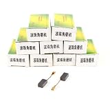 20 x Carbon Brushes 15 x 8 x 5mm for Bosch GWS6-100 Angle Grinder [並行輸入品]