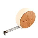 +LUMBERbyHacoa MEASURE 3.5M 質感が心地良いオートストップ式木製メジャー (Cherry)