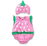エルフ ベビー(Fairy Baby)楽しい夏のフード付き ベビーイチゴ着ぐるみロンパース 記念写真 パーティー用 80
