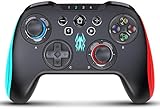 TOYEN ワイヤレスSwitchゲームコントローラー、PCとAndroid用有線ゲームパッド、3Dジョイスティックモジュールおよびボタンモ