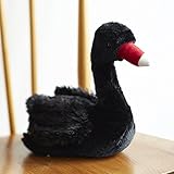 （ミンクプラッシュ）ブラックスワンのぬいぐるみ スワニー 24ｃｍ （S8290）