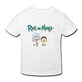 星 ２～６歳子供 男女兼用 半袖 ティー Tシャツ 可愛い アニメ 子供 面白い White 5-6 Toddler