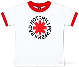 Red Hot Chili Peppers - - 白のアスタリスクロゴ幼児のティーのベビーウェア, 3T, White