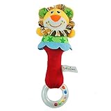 GYBER TM Baby Toy Animal Hand Stick Baby Rattle Hand Rattles Lion [並行輸入品]