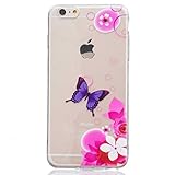 iPhone 6s / iPhone 6 ケース カバー, UNEXTATI 高品質 TPU 超薄型 柔軟 保護カバー ケース 液晶保護 脱着簡単 耐衝撃 軽量 Apple iPhone6s / iP