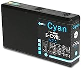 ICC90L 染料 単品 増量 エプソンプリンター用 互換インク 残量検知機能付 (IC90 PX-B700 PX-B700C2 PX-B700C3 PX-B700C5 PX-B700C9 PX-B750F PX-B750FC2 PX-B750FC3 PX-B750FC5 PX-B750FC9)