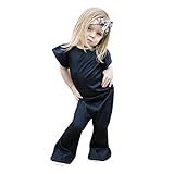 杜屋トヤ　子供、ノースリーブ、ソリッドカラー、ノースリーブ、カウボーイ、ロンパー、ジャンプスーツ　かわいいデザイン　気持ちいい　可愛い　カジュアル　赤ちゃん　プリンセス　青80,90,100,110,