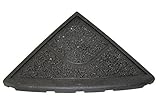 JOTO  段差解消スロープ カーステップ高さ9.5cm カーステップ用コーナー  幅25㎝×奥行25㎝×高さ9.5㎝ ブラック