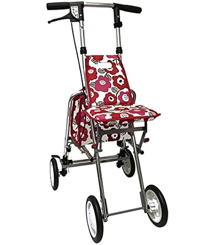 Amazon | ウィズワン キュートミニW (フラワー) シルバーカー