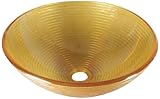Bionic 11663 Amber Ribbed Vessel Sink by Bionic