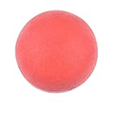 兰灵6.5cm固体の咬み耐性弾性非毒性と弾力性のある無臭ゴムペットのおもちゃ犬のボールのおもちゃまたは犬の訓練，ロープボールと- M (7cm-L)