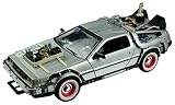 ウィリー 1/24 BACK TO THE FUTURE III デロリアン 完成品