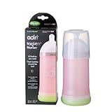 Adiri NxGen Stage 2 Nurser Medium Flow Baby Bottle, Pink, 6-9 Months (Discontinued by Manufacturer) 