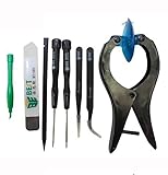 BSTPOWER Professional Opening Pry Screen Replacement Tool Repair Kit with Philips PH000 and 5-point 
