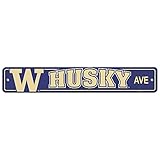 Washington HuskiesプラスチックStreet Sign