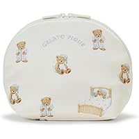 Amazon | [ジェラート ピケ] 【Steiff】総柄バニティポーチ | ポーチ