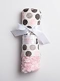 Baby Laundry Patterned Baby Blanket for Boys Girls - Pink Dot/Pink Swirl Cuddle (13x18) by Baby Laun