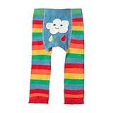 (フルギ) Frugi ベビー レギンス　クラウド × レインボー ストライプ サイズ2-3y ( 95 ) オーガニックコットン