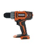 RIDGID R860052 18-Volt Lithium-Ion 1/2 in. Cordless Compact Drill/Driver (Bare Tool Only - Battery a