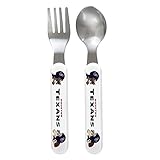 Baby Fanatic Fork and Spoon Set, Houston Texans by Baby Fanatic [並行輸入品]