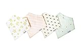 Baby Bandana Drool Bibs for Drooling and Teething Gift Set For Girls Paris Set by Copper Pearl by Co