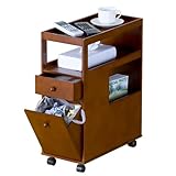 ソファサイドワゴン ブラウン KP-002BR