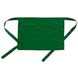 クロダルマ 作業用 ショートエプロン(腰下前掛け) グリーン 47229 F