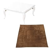 オルガヘキサ使用のこたつ布団と脚折れ猫脚こたつの2点セット【-Elise-エリーゼ（75cm幅・正方形）】