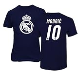 Real Madrid Luka Modric # 10ジャージーシャツSoccer FootballメンズTシャツ